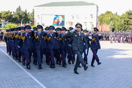 Cəmşid Naxçıvanski adına Hərbi Liseydə buraxılış mərasimi keçirilib