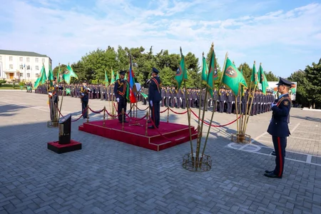 Cəmşid Naxçıvanski adına Hərbi Liseydə buraxılış mərasimi keçirilib
