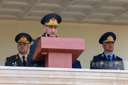 Cəmşid Naxçıvanski adına Hərbi Liseydə buraxılış mərasimi keçirilib