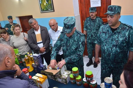 DSX: Gənc əsgərlərin andiçmə mərasimi keçirilib