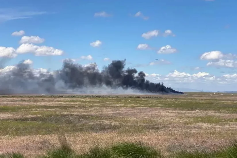 В США разбился самолет с парашютистами, погибли 12 человек