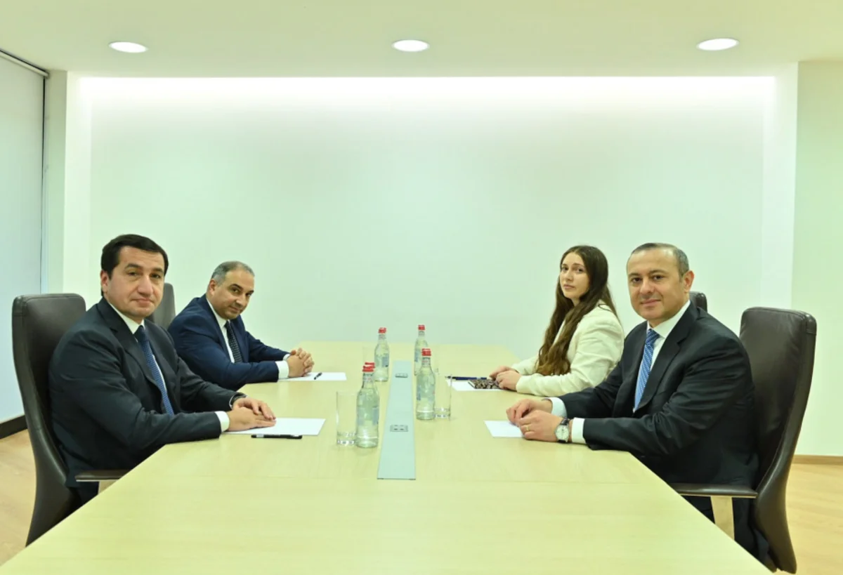 Hikmat Hajiyev, Armen Grigoryan meet in Dilijan