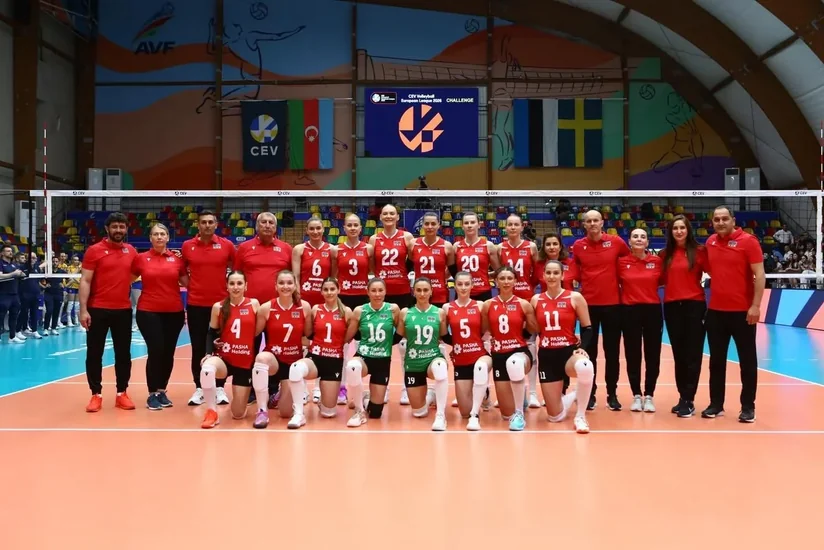 Avropa Liqası: Azərbaycanın qadın voleybolçulardan ibarət millisi İspaniyaya məğlub olub