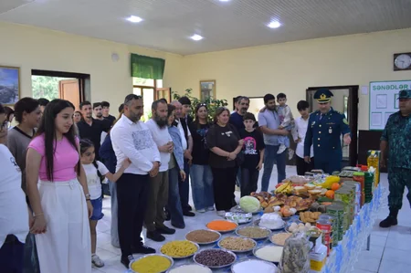 DSX: Gənc əsgərlərin andiçmə mərasimi keçirilib