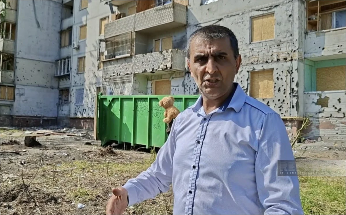 Azerbaijani living in Kyiv speaks about Russian missile strike: 'There was chaos everywhere'