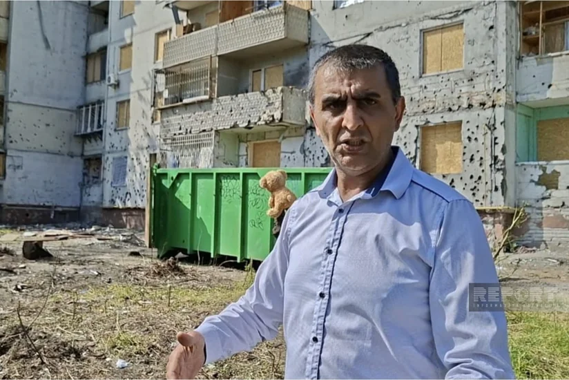 Azerbaijani living in Kyiv speaks about Russian missile strike: 'There was chaos everywhere'