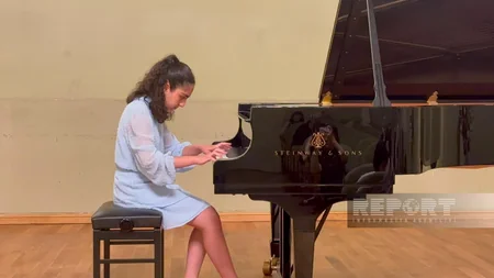 Azərbaycanın gənc ifaçıları Tbilisidə konsert proqramı ilə çıxış ediblər