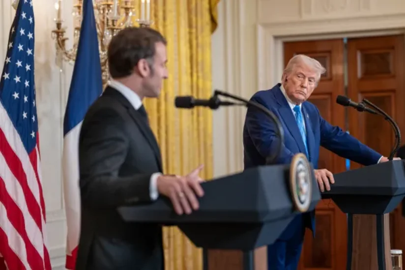 Макрон пообещал провести с Трампом жесткий разговор из-за угрозы пошлин