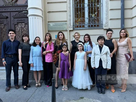 Azərbaycanın gənc ifaçıları Tbilisidə konsert proqramı ilə çıxış ediblər