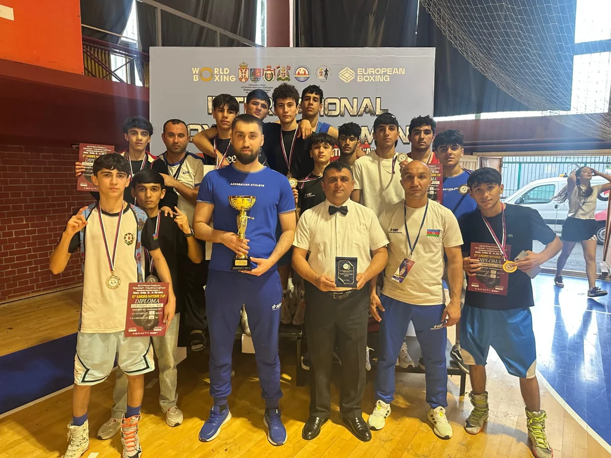 Azerbaijani junior boxers win 13 medals at Nations Cup
