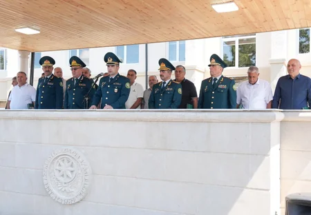 Samur sərhəd komendantlığı xidməti istifadəyə verilib
