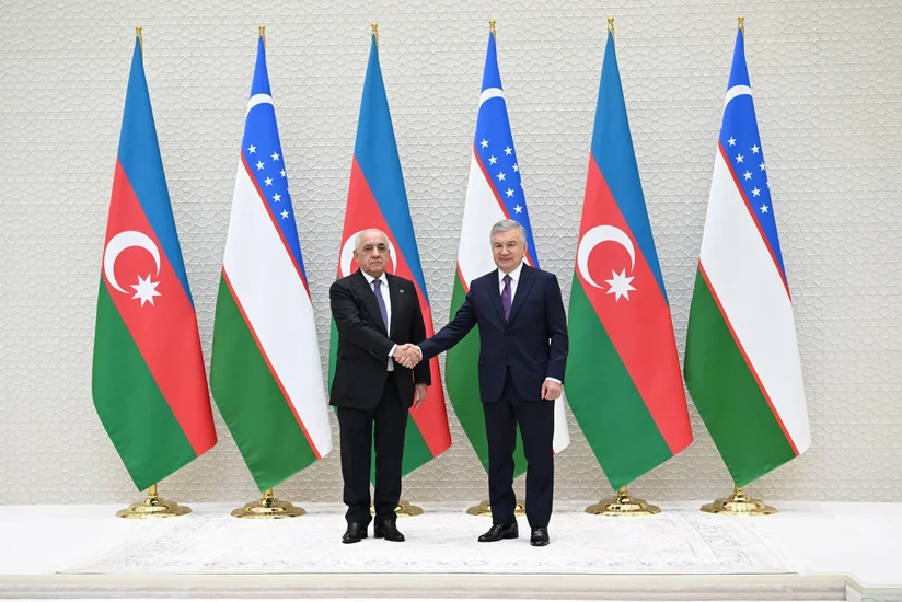 Ali Asadov meets with Uzbek president