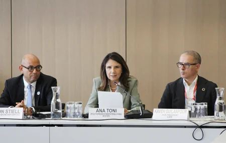 Leyla Aliyeva participates in Bonn discussion on environmental impact of Caspian Sea's declining water level
