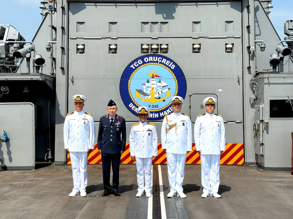 Turkish frigate joins events marking US 250th anniversary