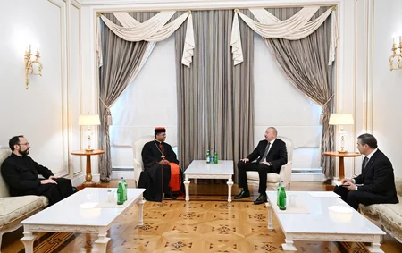 President Ilham Aliyev receives Prefect of the Dicastery for Interreligious Dialogue of the Holy See