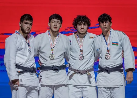 Azərbaycanın gənc cüdoçuları Krasnoyarskda keçirilən turnirdə 3 medal qazanıblar