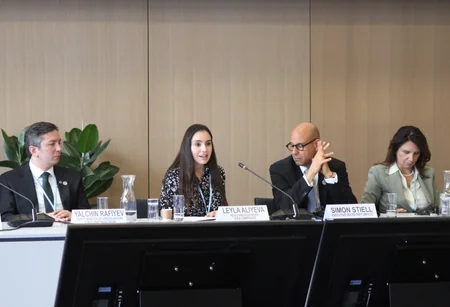 Leyla Aliyeva participates in Bonn discussion on environmental impact of Caspian Sea's declining water level
