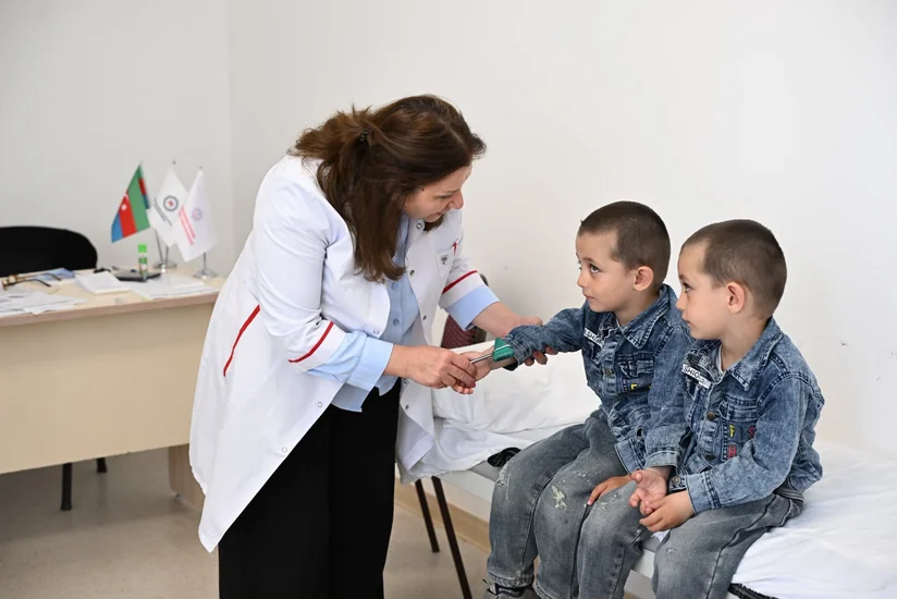 Daşkəsəndə Həmkardan həmkara qayğı ilə sosial layihəsi çərçivəsində tibbi müayinələr keçirilib