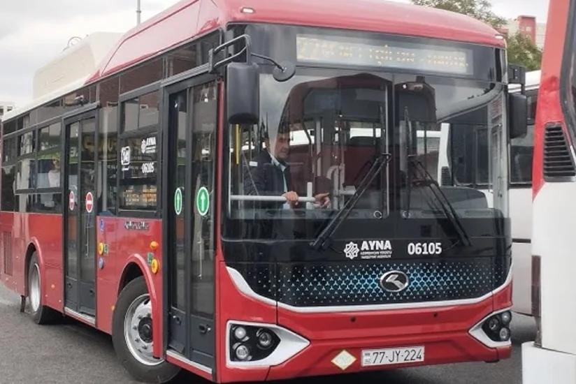 AYNA: Bakıda daha bir marşrutda bütün avtobuslar yenilənir