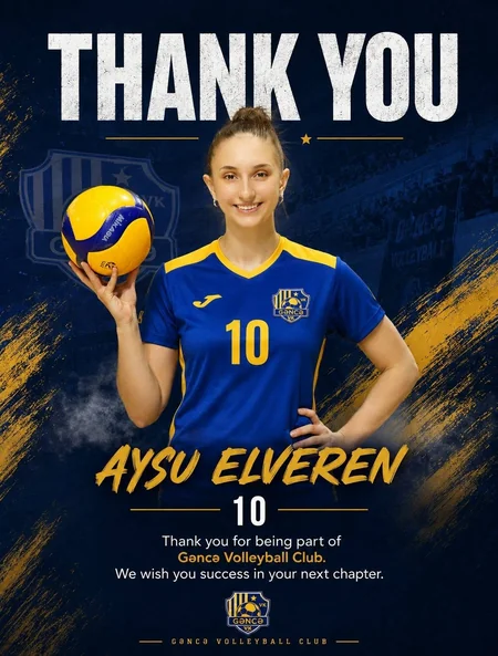 Gəncə klubu üç voleybolçu ilə yolları ayırıb