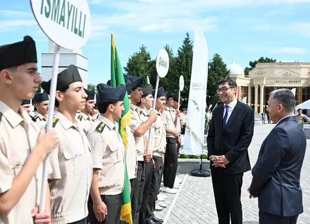 Goranboyda XXIX Şahin hərbi-idman oyununun final mərhələsi keçirilib