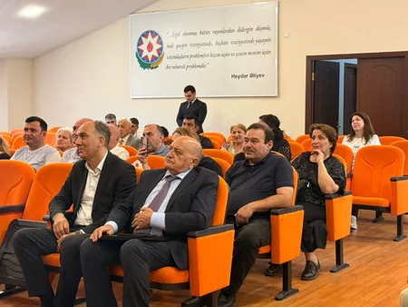 Xankəndi sakinləri sosial müdafiə tədbirləri və mina təhlükəsi ilə bağlı maarifləndirilib