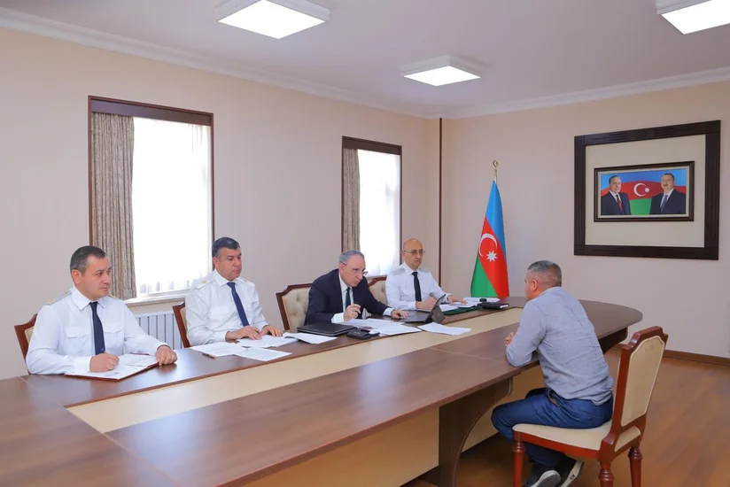 Kamran Əliyev Naxçıvanda vətəndaşları qəbul edib