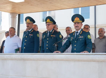 Samur sərhəd komendantlığı xidməti istifadəyə verilib