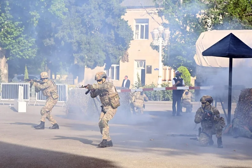 В Геранбое состоялся финальный этап 29-го сезона военно-спортивной игры Шахин