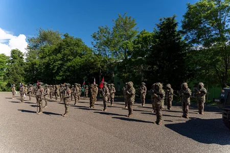 Azerbaijan Army servicemen participate in Caucasus Eagle 2026 exercise