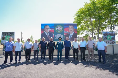 Samur sərhəd komendantlığı xidməti istifadəyə verilib