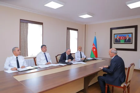 Kamran Əliyev Naxçıvanda vətəndaşları qəbul edib