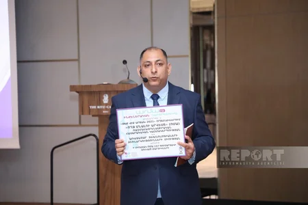 Ermənistanda tarixi faktların saxtalaşdırılması haqqında hesabatın təqdimatı olub