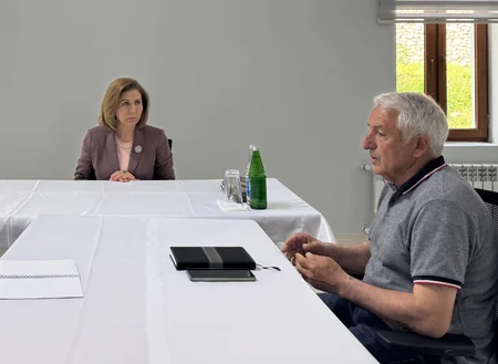 Bahar Muradova Şuşada vətəndaş qəbulu keçirib
