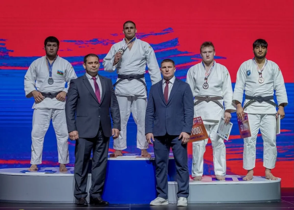 Azerbaijani judokas win three medals in Russia