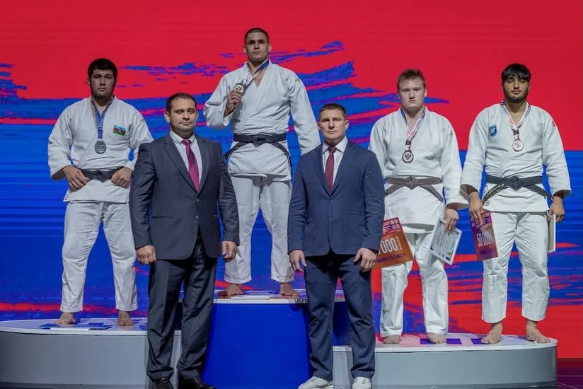 Azerbaijani judokas win three medals in Russia
