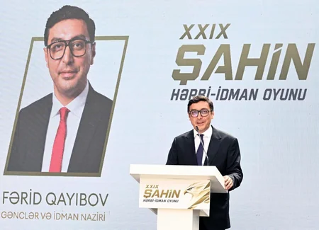 Goranboyda XXIX Şahin hərbi-idman oyununun final mərhələsi keçirilib
