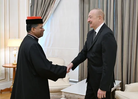 President Ilham Aliyev receives Prefect of the Dicastery for Interreligious Dialogue of the Holy See