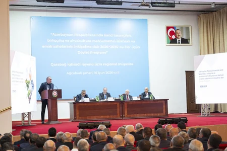 Ağcabədidə aqrar sahədə yeni Dövlət Proqramı ilə bağlı regional müşavirə keçirilib