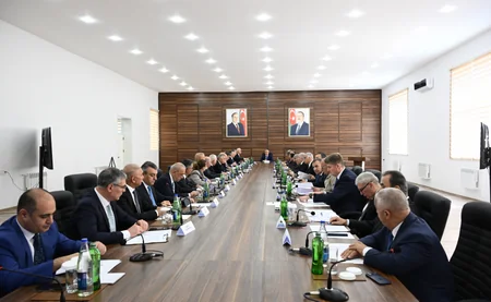 Agricultural development and water resources of liberated territories discussed in Aghdara