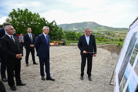 Agricultural development and water resources of liberated territories discussed in Aghdara