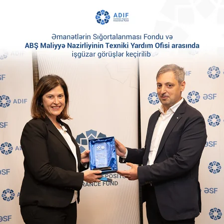 Əmanətlərin sığortalanması sahəsində Azərbaycan-ABŞ texniki əməkdaşlığı müzakirə olunub