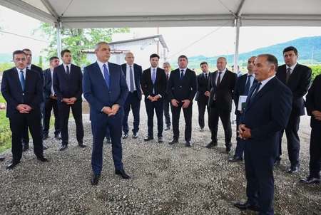 Agricultural development and water resources of liberated territories discussed in Aghdara