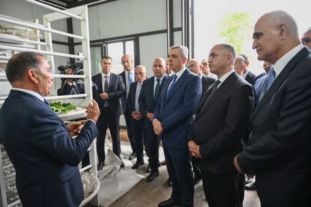 Infrastructure created for sericulture development inspected in Dashbulag village of Khojaly