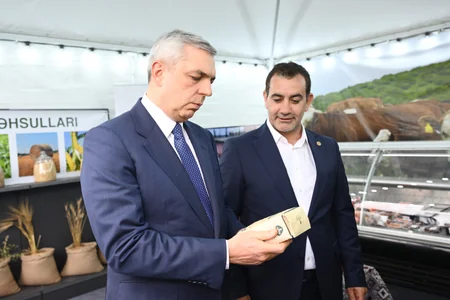 Xocalıda Qoç Ətin heyvandarlıq kompleksi ilə tanışlıq olub