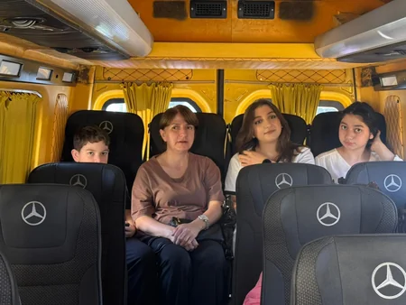 Şükürbəyliyə yola salınan köç karvanı kəndə çatıb - YENİLƏNİB