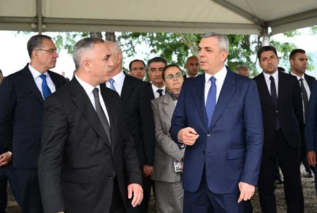 Infrastructure created for sericulture development inspected in Dashbulag village of Khojaly