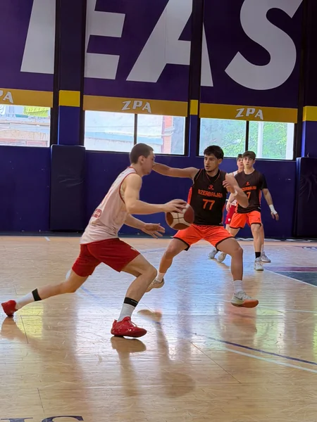 Azərbaycanın oğlan basketbolçulardan ibarət U-20 millisi Tbilisidə iki qələbə qazanıb