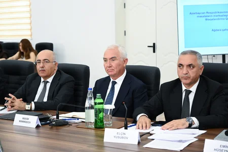 Agricultural development and water resources of liberated territories discussed in Aghdara