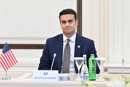 Sahibə Qafarova Abraham Hamada ilə Azərbaycan-ABŞ münasibətlərini müzakirə edib